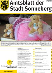 Link: Amtsblatt der Stadt Sonneberg, Ausgabe August 2021 herunterladen.
