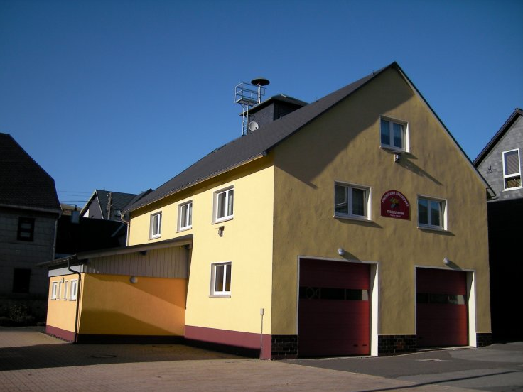Feuerwehrgebäude in Spechtsbrunn.