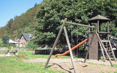 Ein Spielplatz in Hüttengrund.