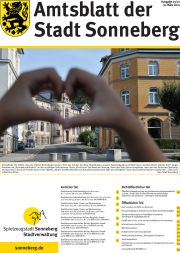 Link: Amtsblatt der Stadt Sonneberg, Ausgabe März 2021 herunterladen.