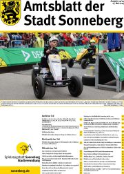 Link: Amtsblatt der Stadt Sonneberg, Ausgabe Mai 2024 herunterladen.