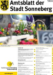 Link: Amtsblatt der Stadt Sonneberg, Ausgabe März 2022 herunterladen.