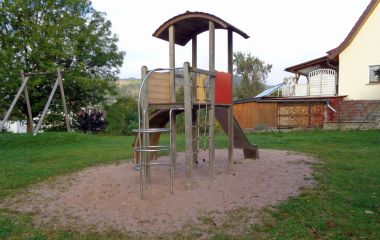 Ein Spielplatz in Sonneberg.