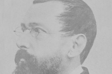 Porträt von August Schleicher. Repro: Stadtarchiv Sonneberg