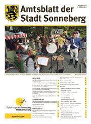 Link: Amtsblatt der Stadt Sonneberg, Ausgabe Oktober 2022 herunterladen.