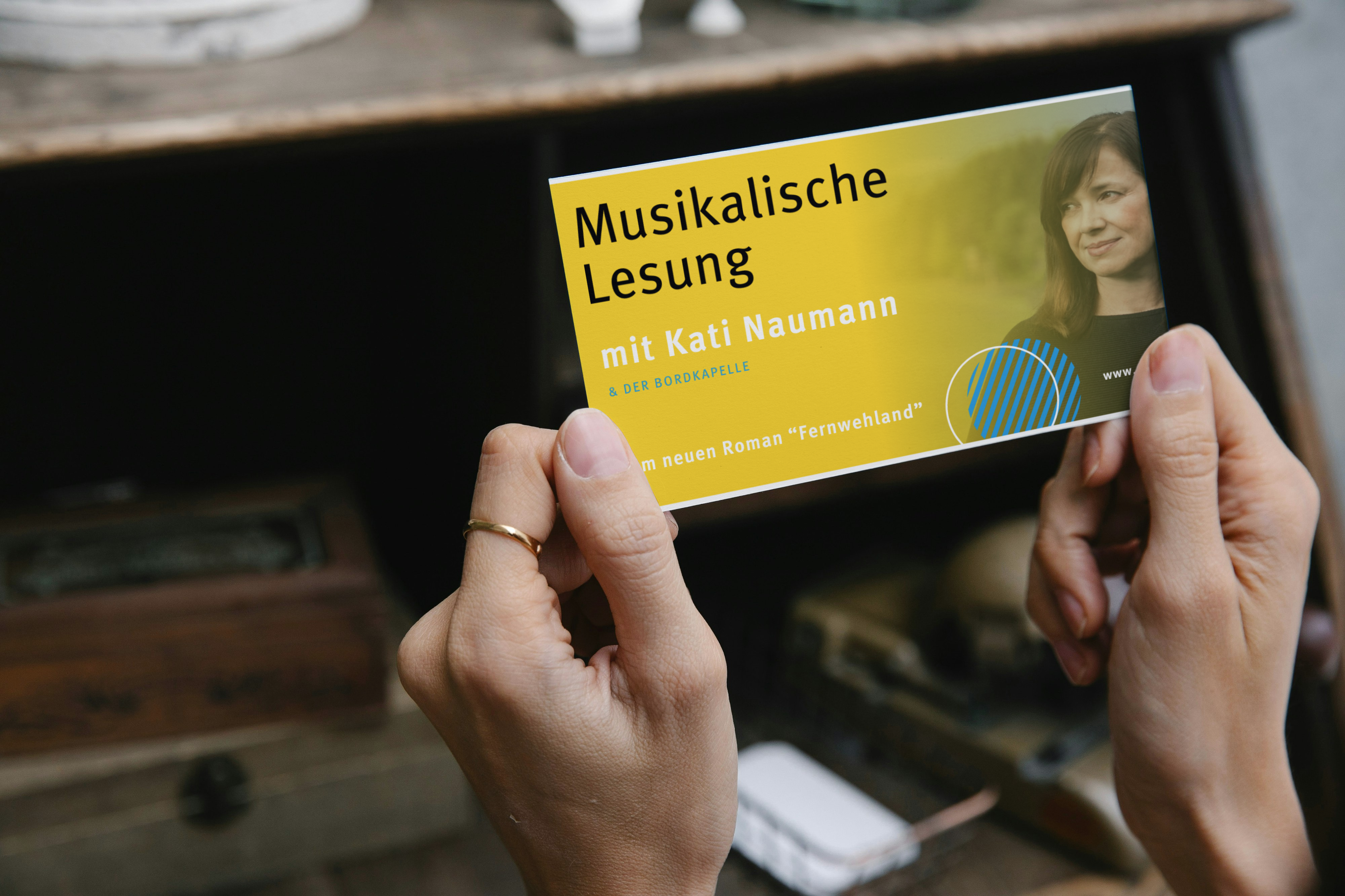 Gezeigt wird eine Eintrittskarte.