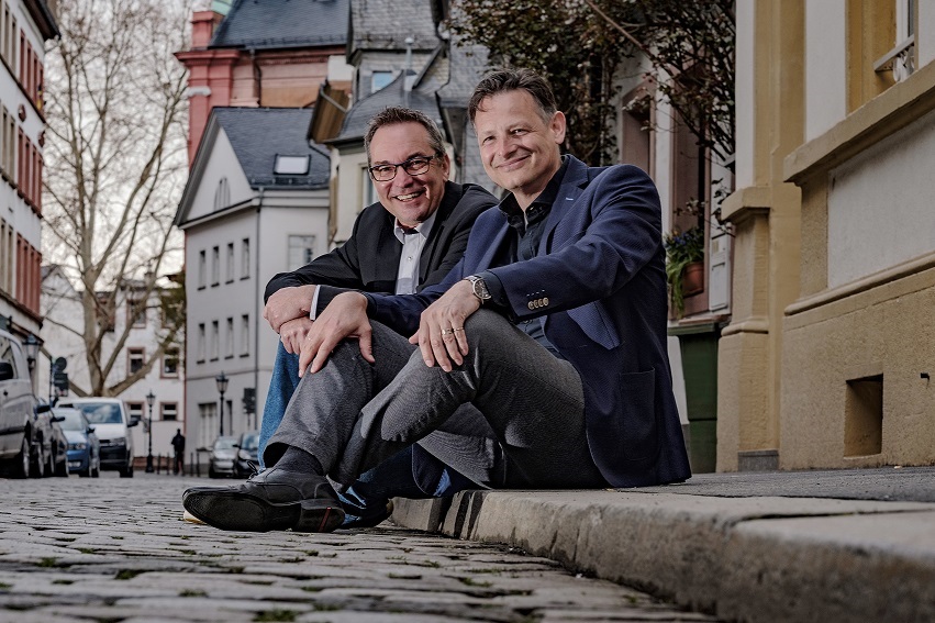 Autor Peter Jackob und Kommissar Peter Metzdorf